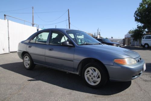 1999 ford escort lx manual 4 cylinder no reserve