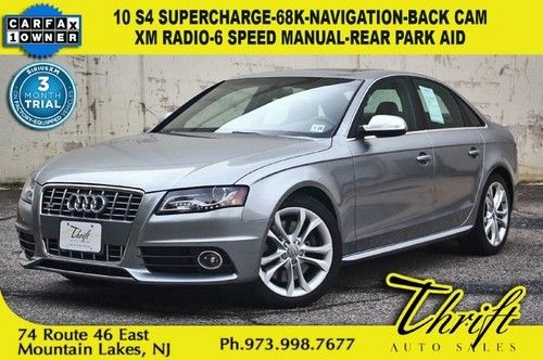 10 s4 supercharge-68k-navigation-back cam-xm radio-6 speed manual-rear park aid