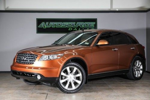 2003 infinity fx45, rare liquid copper paint, loaded! we finance!