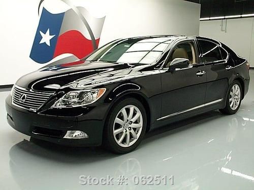 2008 lexus ls460 comfort vent leather sunroof nav 76k texas direct auto