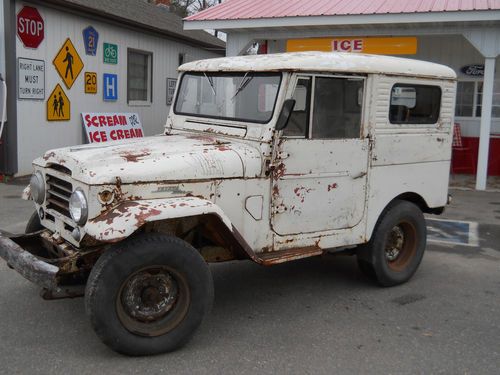 1961 toyota land cruiser very rare solid 4x4 original rat rod