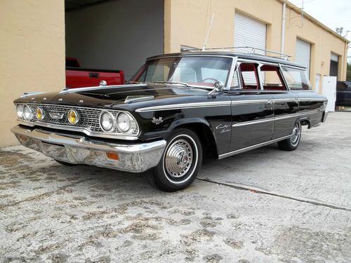 1963 ford galaxie wagon - 427 ford - country sedan - classic car - ford