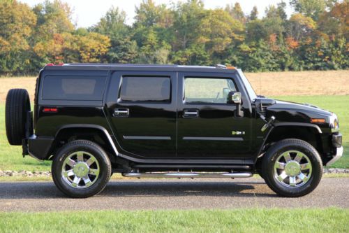 2009 hummer h2 luxury 49k original miles 1-owner all options pristine no reserve