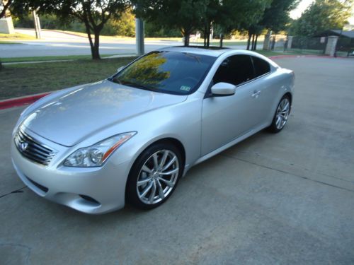 2008 08 infiniti g37 sport g37s coupe only 29k miles navi bose 19&#034; fully loaded