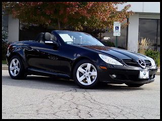 2006 mercedes-benz slk-class roadster 3.0l tachometer cd player alloy wheels
