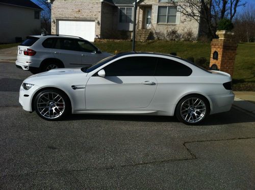 Fully loaded 2012 dinan alpine white bmw m3 (e92) zcp competition package