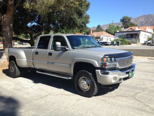 Gmc sierra 3500 hd dually diesel duramax 4x4,duramax,gmc,gmc hd,dually,3500