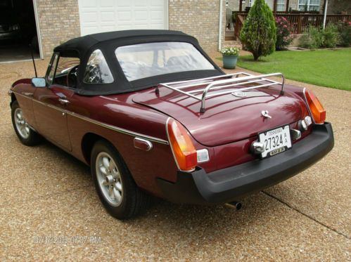 1979 mgb convertible