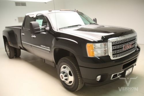 2014 drw crew 4x4 navigation sunroof leather heated duramax diesel