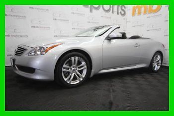 2010 infiniti g37 convertible clean carfax report gps navigation