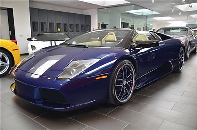 2006 lamborghini murcielago roadster. 2500 miles. e-gear. blue hera. very clean