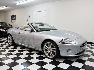 2007 jaguar xk convertible liquid silver over gray only 26k mi mint