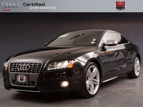 2011 audi s5 *black* audi certified warranty*