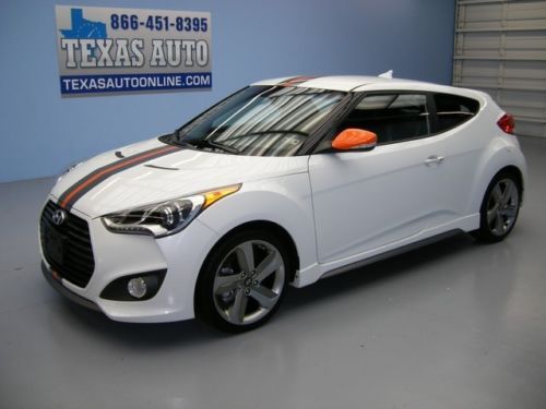 We finance!!!  2013 hyundai veloster turbo 6 speed heated leather 10k texas auto