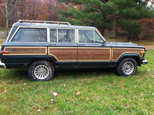 1991 jeep grand wagoneer final edition original no rust!! 4x4 360 v8 !!! rare!!!