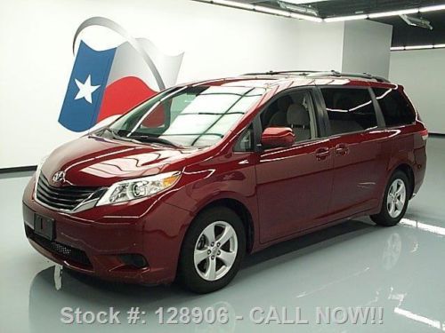 2011 toyota sienna le 8 pass rear cam roof rack 57k mi texas direct auto