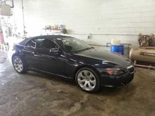 2007 bmw 650i 8 cylinder convertible w/ sports package, fully loaded