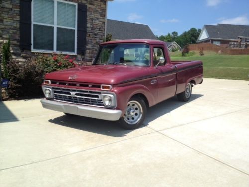 1966 ford f100 custom cab twin i beam 460ci