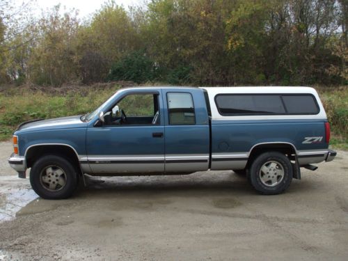 1992 chevy silverado z71 4x4 pickup