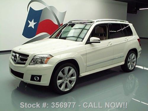 2010 mercedes-benz glk350 4matic awd p1 pano roof nav!! texas direct auto