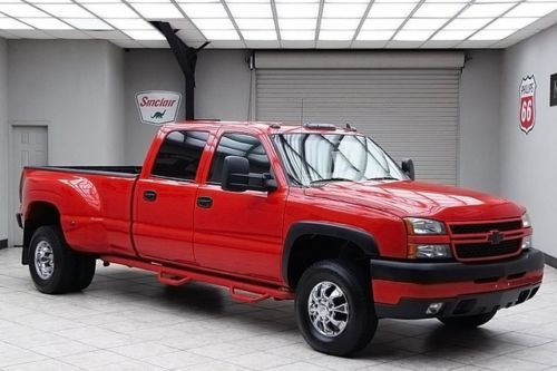 2007 chevy 3500 diesel 4x4 dually lt3 heated leather bose texas truck