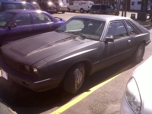 1985 mercury capri  hatchback 3-door 5.0l project