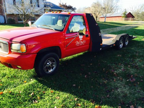 1995 chevy squat down truck- car hauler built by squat down corporation