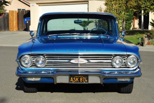 Restored 1960 Chevrolet BelAir 2 Door 350/350 PDB PS Clean Interior Show & Drive, image 3