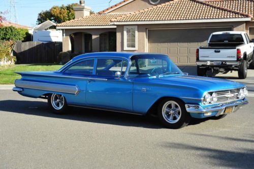 Restored 1960 Chevrolet BelAir 2 Door 350/350 PDB PS Clean Interior Show & Drive, image 5