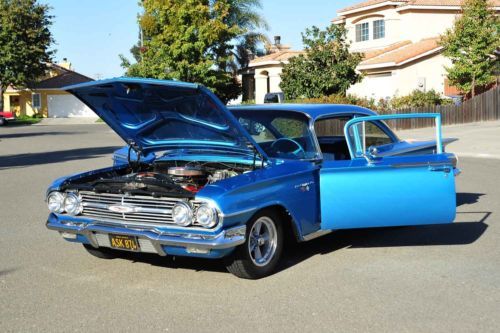Restored 1960 Chevrolet BelAir 2 Door 350/350 PDB PS Clean Interior Show & Drive, image 18