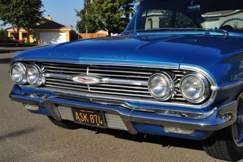 Restored 1960 Chevrolet BelAir 2 Door 350/350 PDB PS Clean Interior Show & Drive, image 23