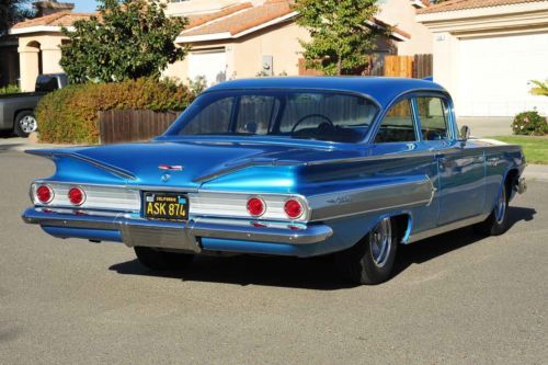 Restored 1960 Chevrolet BelAir 2 Door 350/350 PDB PS Clean Interior Show & Drive, image 24