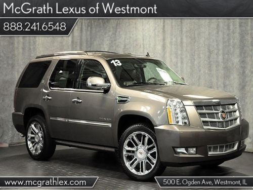 2013 escalade hybrid platinum edition fully loaded