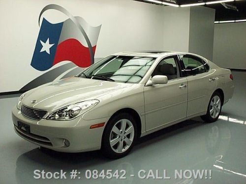 2005 lexus es330 sunroof climate seats alloys 24k miles texas direct auto