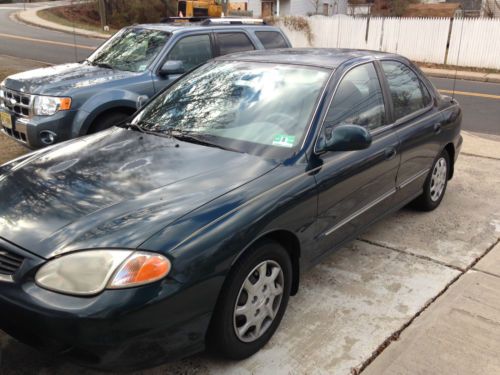 2000 hyundai elantra gls sedan 4-door 2.0l college commuter car!