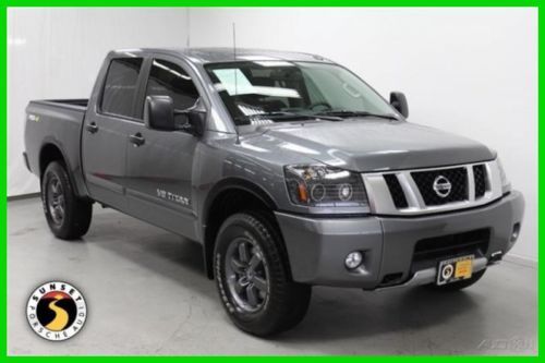 2013 titan pro-4x used 5.6l v8 32v automatic 4wd moonroof premium