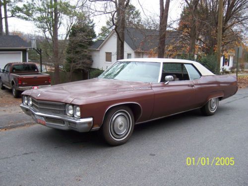 1971 buick electra 225 2 door hardtop 455 67k? miles no reserve