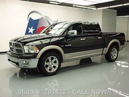 2009 dodge ram laramie crew hemi sunroof nav 20&#039;s 61k texas direct auto