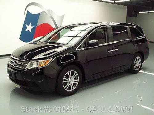 2012 honda odyssey ex-l sunroof htd leather nav 26k mi texas direct auto