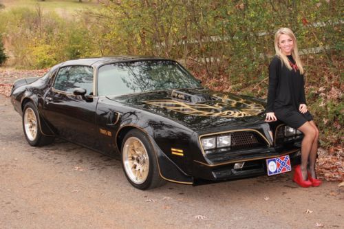 1978 pontiac trans am 455 4 speed ac 4wpdb ps freshly restored transam