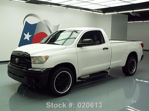 2007 toyota tundra reg 5.7l v8 long bed 22&#034; wheels 78k texas direct auto