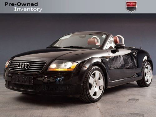 2002 audi tt quattro 225 *black w/ baseball leather