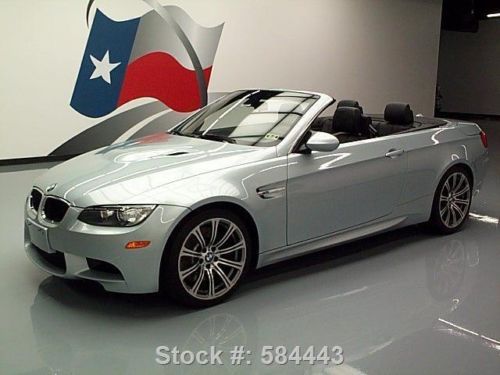 2011 bmw m3 hard top convertible htd leather nav 12k mi texas direct auto