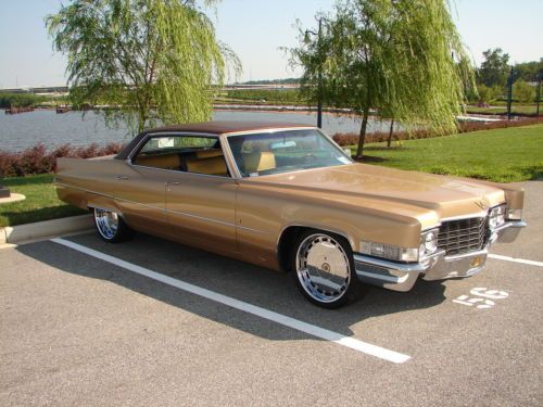 1969 cadillac deville base hardtop 4-door 7.7l