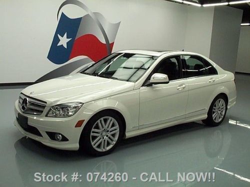 2009 mercedes-benz c300 4matic sport awd sunroof texas direct auto