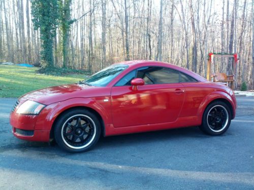 2001 audi tt quattro, turbo.  immaculate condition! custom wheels, sound, tint.