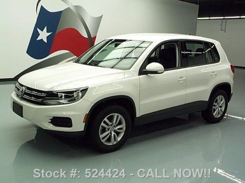 2012 volkswagen tiguan s auto turbo alloy wheels 19k mi texas direct auto