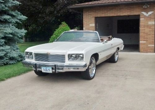 1975 caprice classic convertible, 103k miles, rare 400 ci v8 w/matching #&#039;s