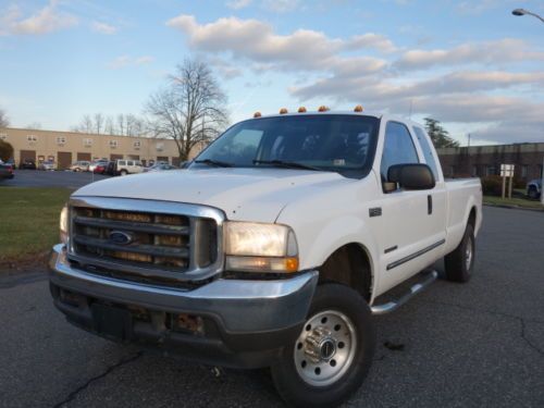 Ford f-250 supercab 7.3l diesel extended cab 4 doors 4x4 autocheck no reserve