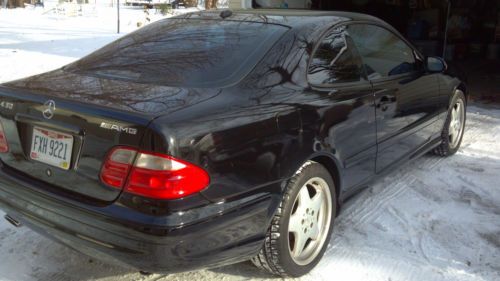 2001 Mercedes-Benz CLK430 Base Coupe 2-Door 4.3L, image 2
